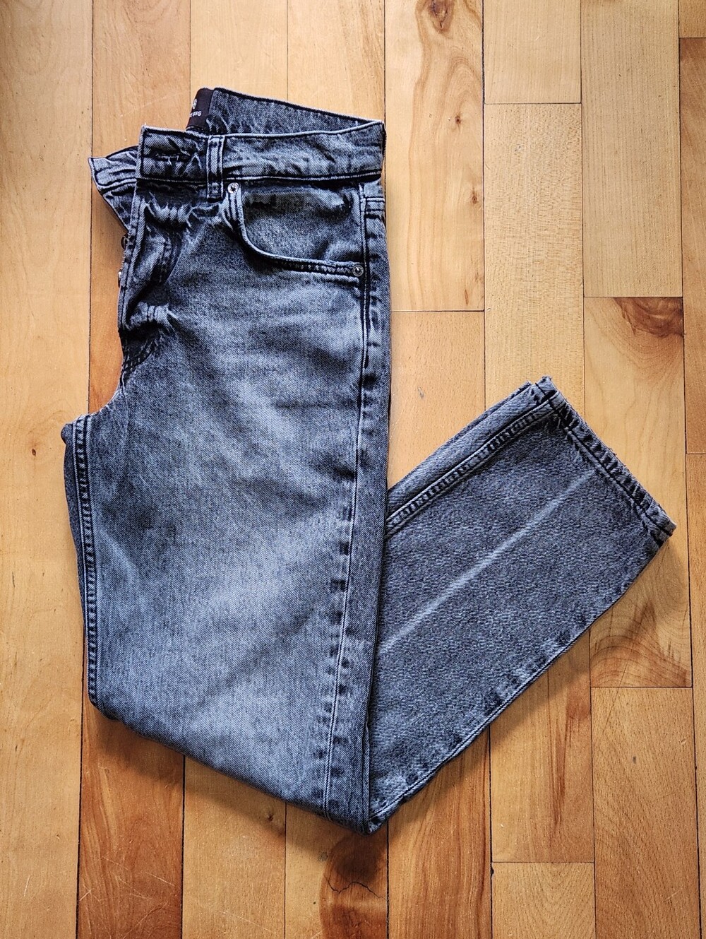 Anine Bing Kate Jean in Steel Gray - 26